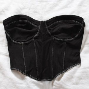 Garage black corset